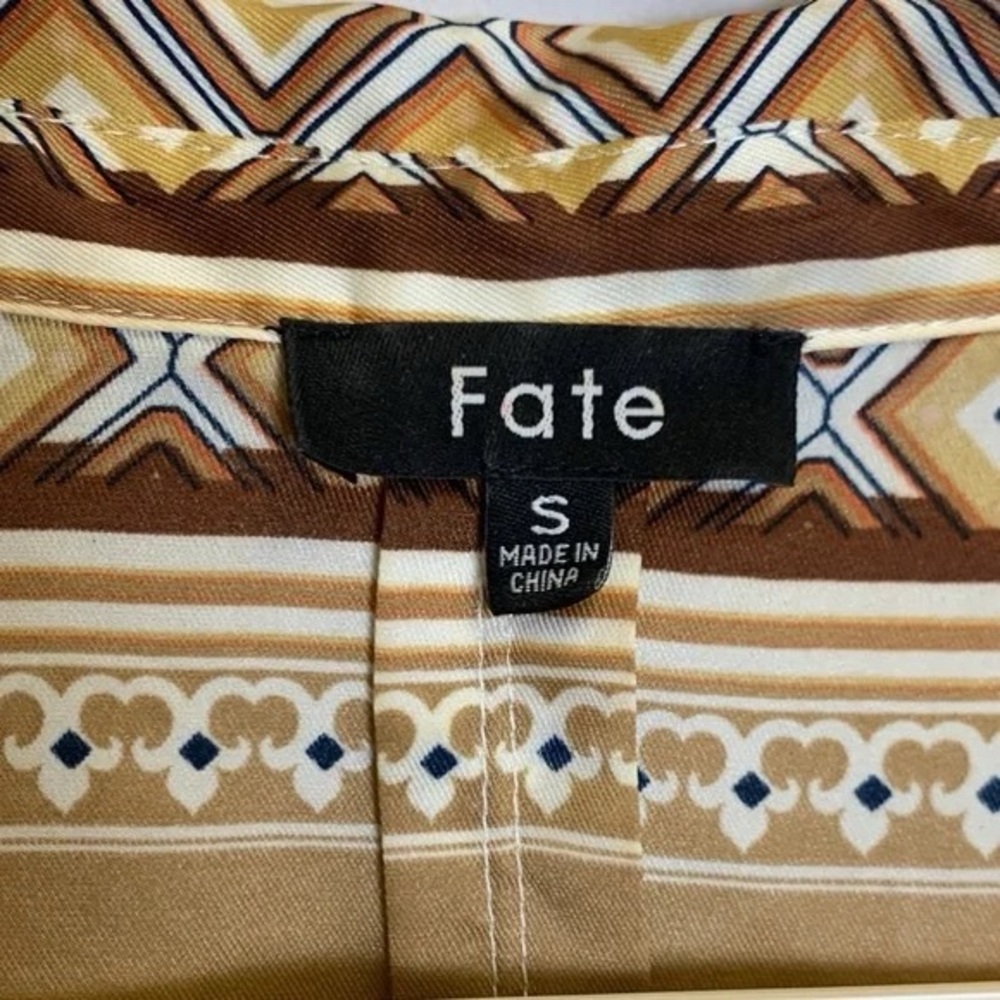 Fate Multicolor Patterned Blouse - Picture 3 of 3